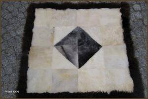 Schaffelle - Patchwork-Teppich aus Schaffell - original-rectangular-carpets-sheepskin