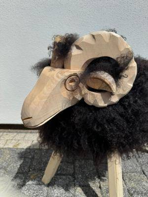 Schaffelle - Holzschafe  - woodensheep