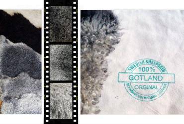 Schaffelle - Silbergraue Schaffellmäntel aus Gotland