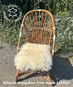 Schaffelle - Stuhlpolster von Adam Leather